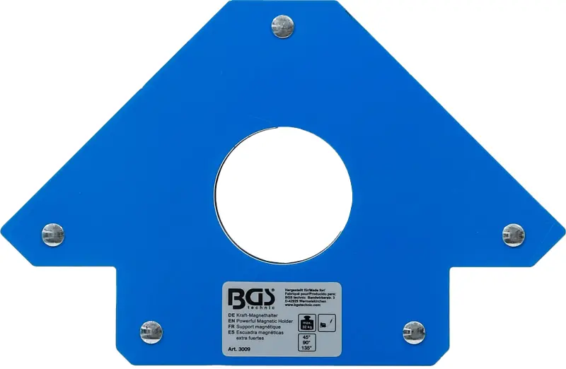 Pomocný úhlový magnet pro sváření 190 x 120 mm BGS103009 (BGS103009)