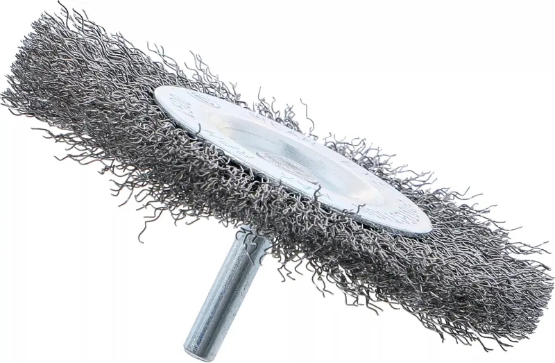 Drátěný kartáč pr. 100 mm BGS103077, plochý, do vrtačky (BGS103077)