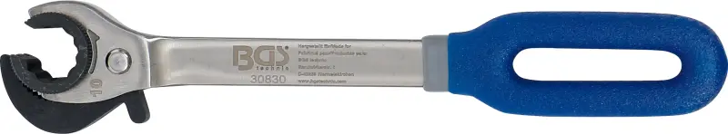Otevřený očkový klíč 10 mm s ráčnou BGS1030830 na převlečné matice (BGS1030830)