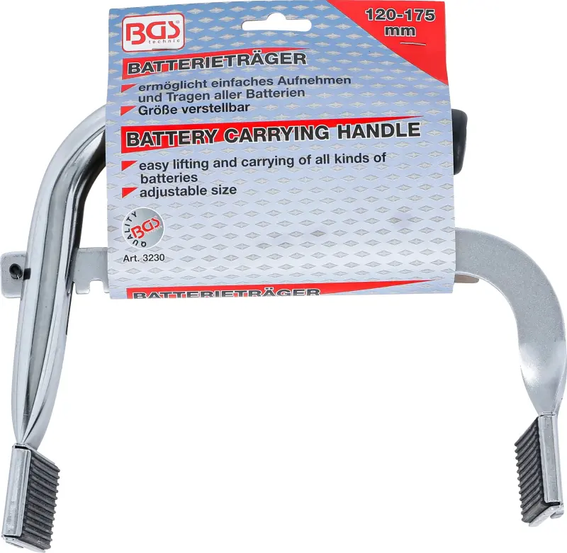 Přípravek na přenos autobaterií BGS103230, stavitelná šířka (BGS103230)