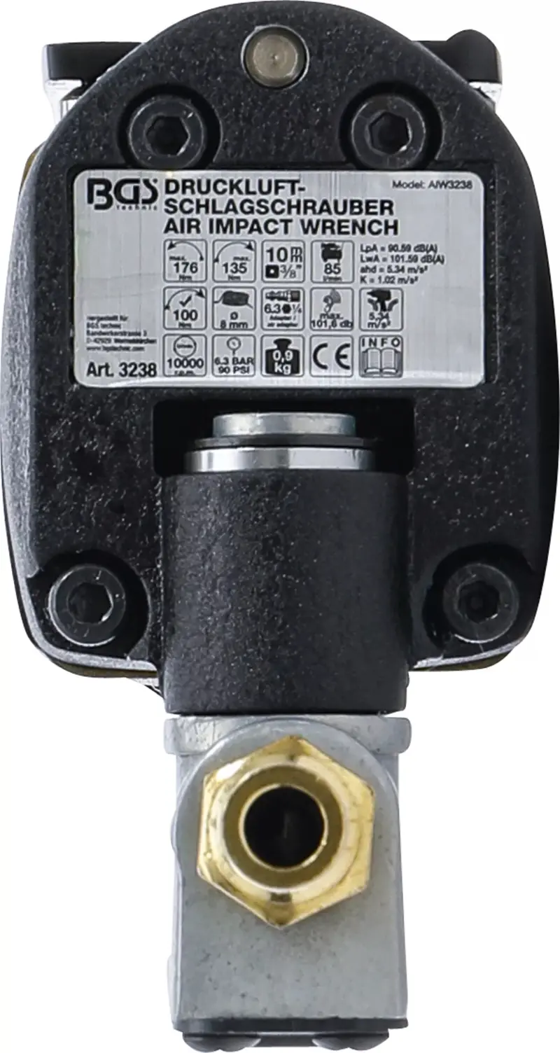 Pneumatický rázový utahovák 3/8