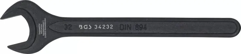 Jednostranný klíč 32 mm BGS1034232 dle DIN 894 (BGS1034232)
