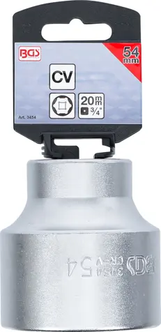 Nástrčná hlavice 3/4" šestihran 54 mm. BGS 3454 (BGS103454)
