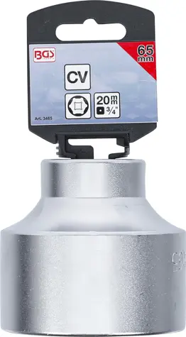 Nástrčná hlavice 3/4" šestihran 65 mm. BGS 3465 (BGS103465)