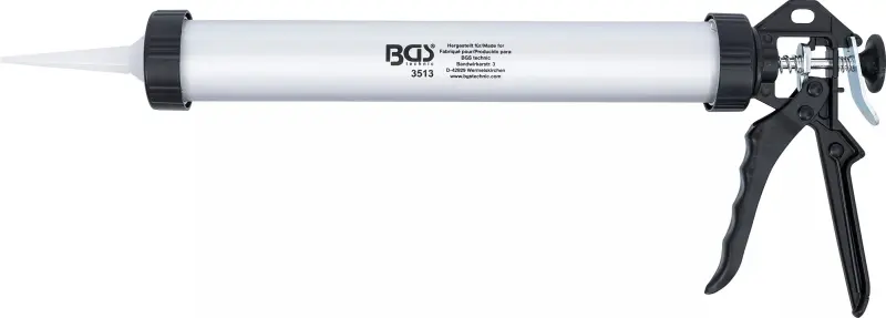 Vytlačovací hliníková pistole na patrony BGS103513, délka 380 mm, objem 600 ml (BGS103513)