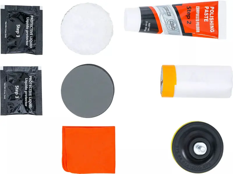 Nástroje pro renovaci světlometů BGS103997 (Sada 14 dílů) (BGS103997)