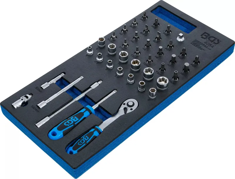 Gola sada 1/4" - 4 ÷ 14 mm Super Lock (41 dílů). BGS 4054 (BGS104054)