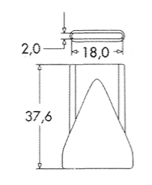 Plochá štěrbinová tryska 1/2" - štěrbina 0.080" LOC-LINE 59890.1 (LL59890.1)