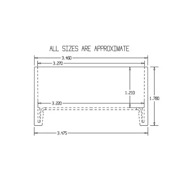 Adaptér 2 1/2" PVC na 3" LOC-LINE 81206.1 (LL81206.1)