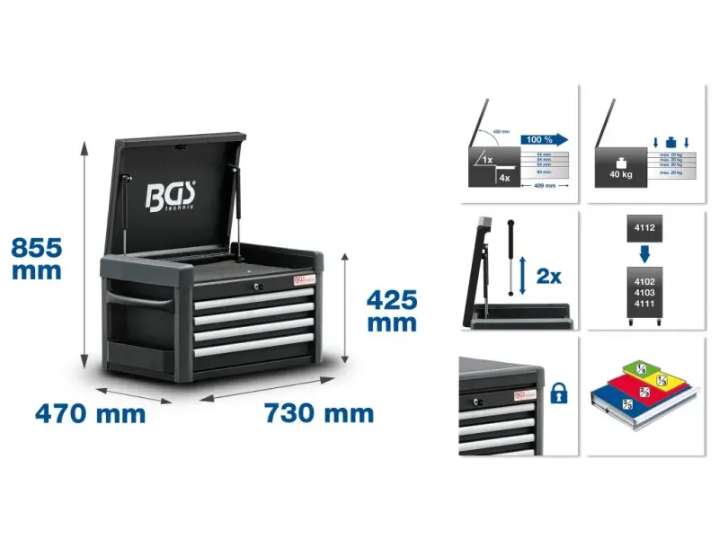 70416-23134-11-nastavec-pro-dilensky-vozik-profi-4-zasuvky-prazdny