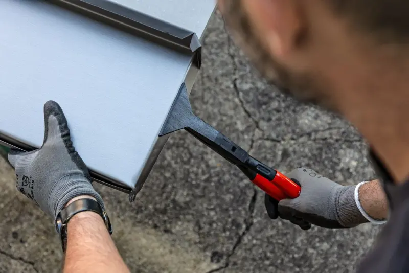 Klempířské falcovací kleště Bessey D34-60-P zahnuté (BES D34-60-P)