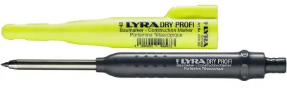 Tesařská tužka Lyra-Dry 338 Profi, tvrdá, délka 180 mm (LYRA4084900408933)