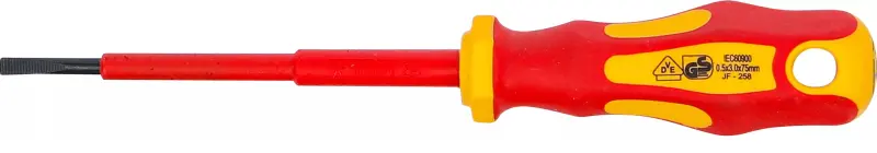 Plochý šroubovák 3 x 75 mm BGS104925, VDE (BGS104925)
