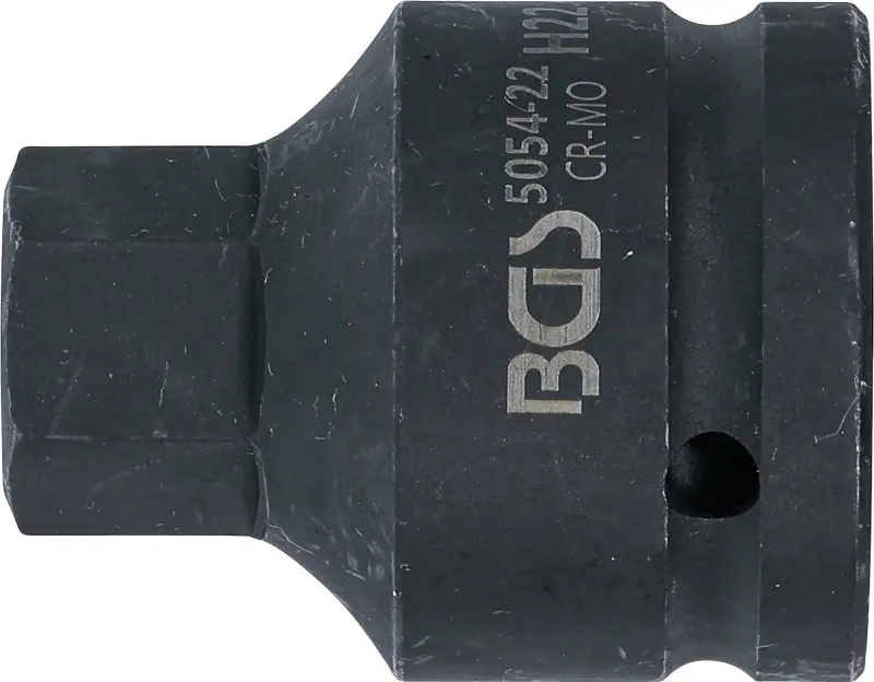 Zástrčná hlavice 3/4" šestihran 22 mm BGS105054-22, rázová (BGS105054-22)