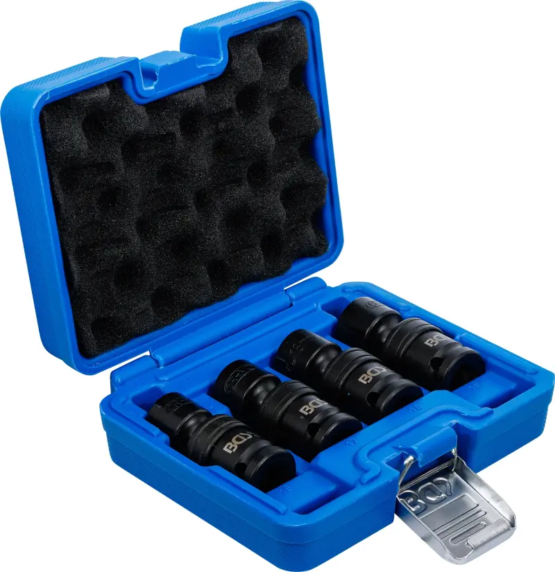 Nástrčné hlavice 1/2" šestihran 16 ÷ 19 mm BGS105200 kloubové, tvrzené (Sada 4 díly) (BGS105200)