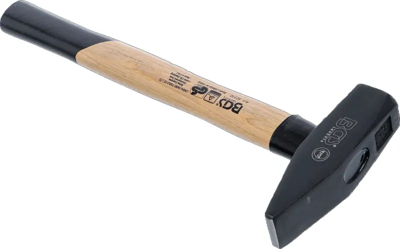 Zámečnické kladivo 1000 g BGS1052310, hickory rukojeť, TÜV-GS (BGS1052310)