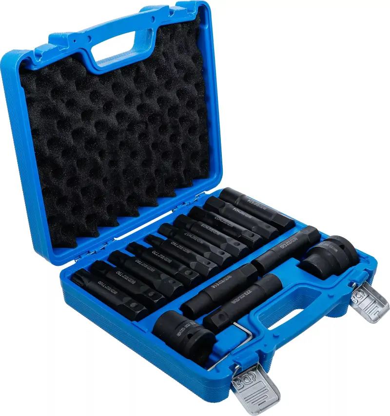 Bity šestihran 22 mm pro Torx, E-profil, Inbus BGS105246, úderové. Sada 16 dílů (BGS105246)