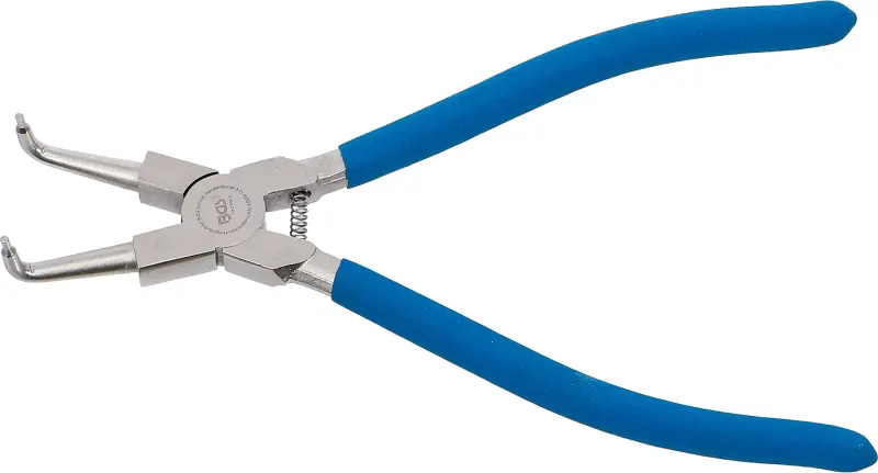 Kleště na rozpěrné kroužky zahnuté pro vnitřní rozpěrné kroužky 250 mm (BGS100652-4)