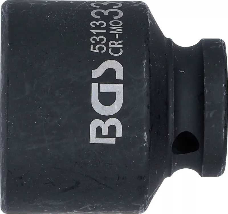 Nástrčná hlavice 1/2" 33 mm BG105313, 12hranná, rázová (BGS105313)
