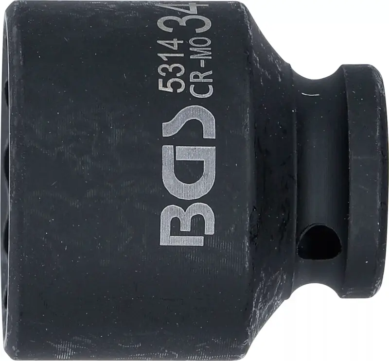 Nástrčná hlavice 1/2" 34 mm BGS15314, 12hranná, rázová (BGS105314)