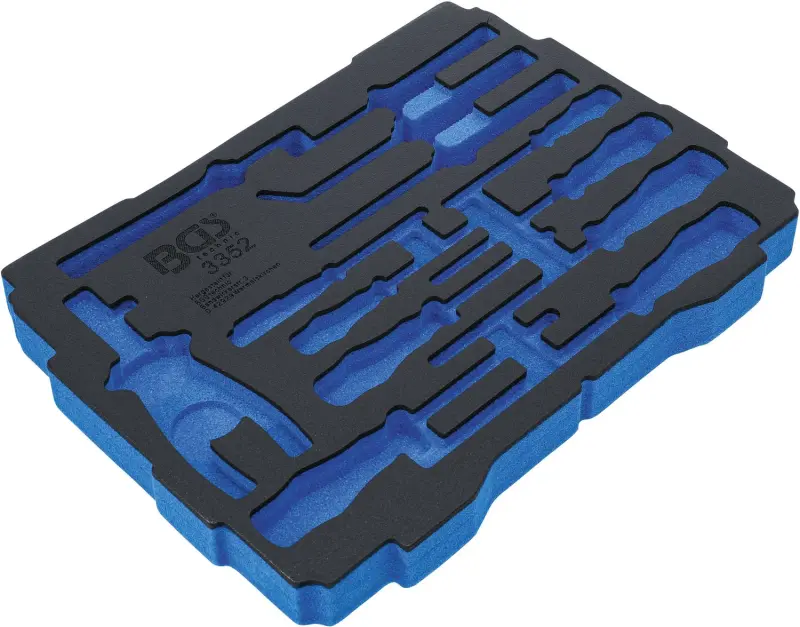 Pěnová vložka pro BGS BOXSYS1 & 2 | prázdná | pro (BGS103352-1)