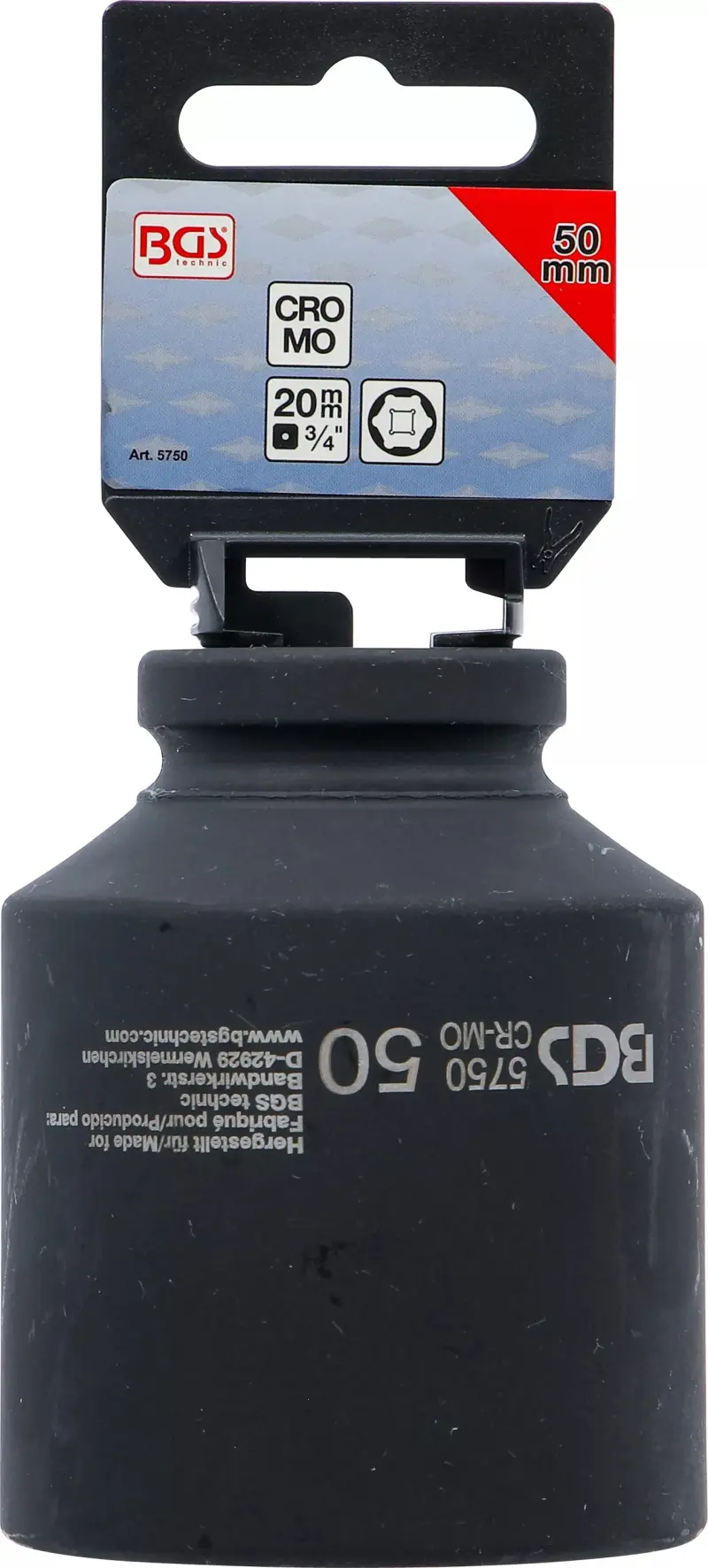 Nástrčná hlavice 3/4