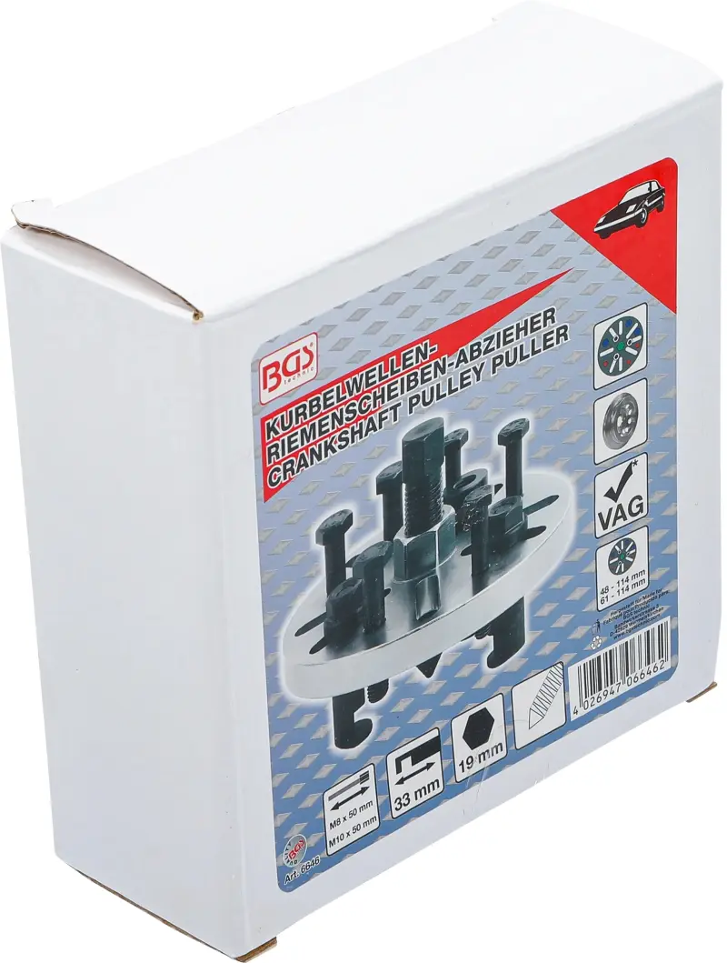 Stahovák řemenice klikové hřídele BGS106646 Univerzální (BGS106646)