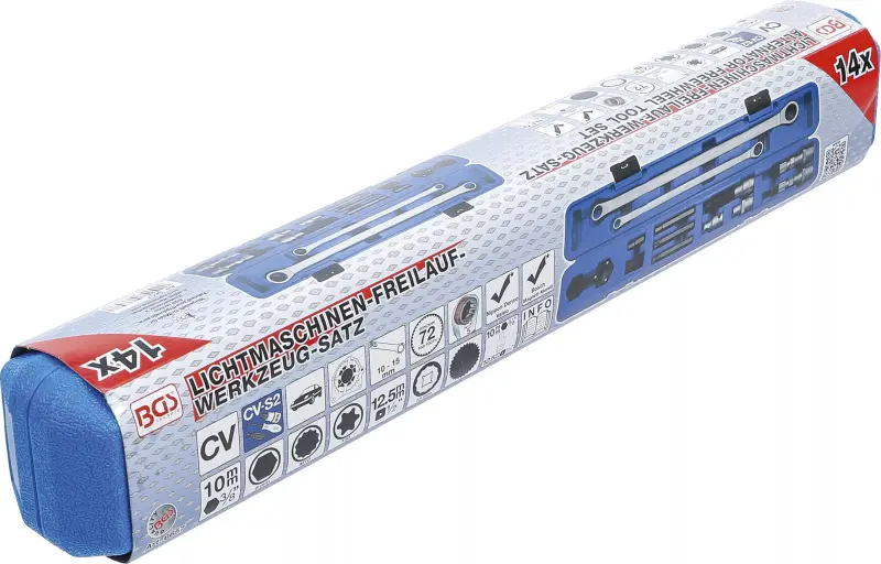 Nářadí na volnoběžky alternátorů BGS106657 Sada 14 dílů (BGS106657)