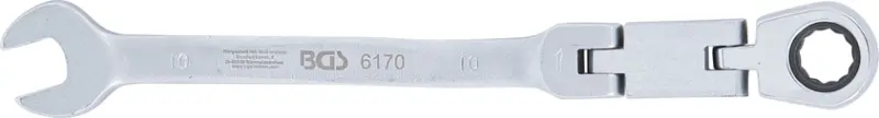 Očkoplochý klíč 10 mm BGS106170 s dvojitým kloubem (BGS106170)