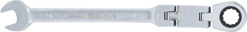 Očkoplochý klíč 14 mm BGS106174 s dvojitým kloubem (BGS106174)