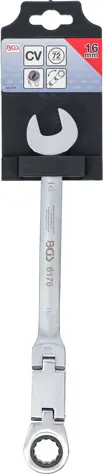 Očkoplochý klíč 16 mm BGS106176 s dvojitým kloubem (BGS106176)