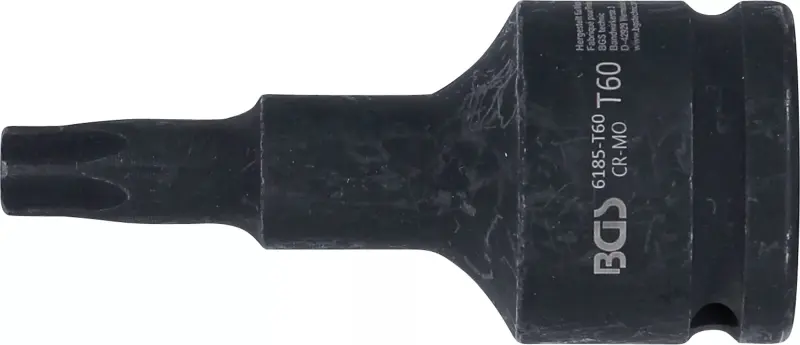 Zástrčná bitová hlavice 3/4" Torx T60 x100 mm BGS106185-T60 rázová (BGS106185-T60)