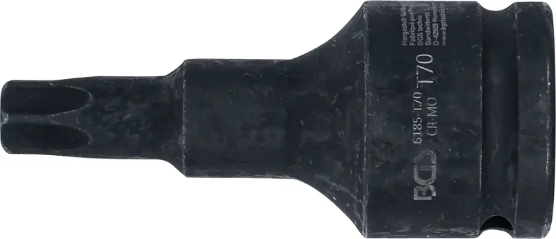Zástrčná bitová hlavice 3/4" Torx T70 x100 mm BGS106185-T70 rázová (BGS106185-T70)