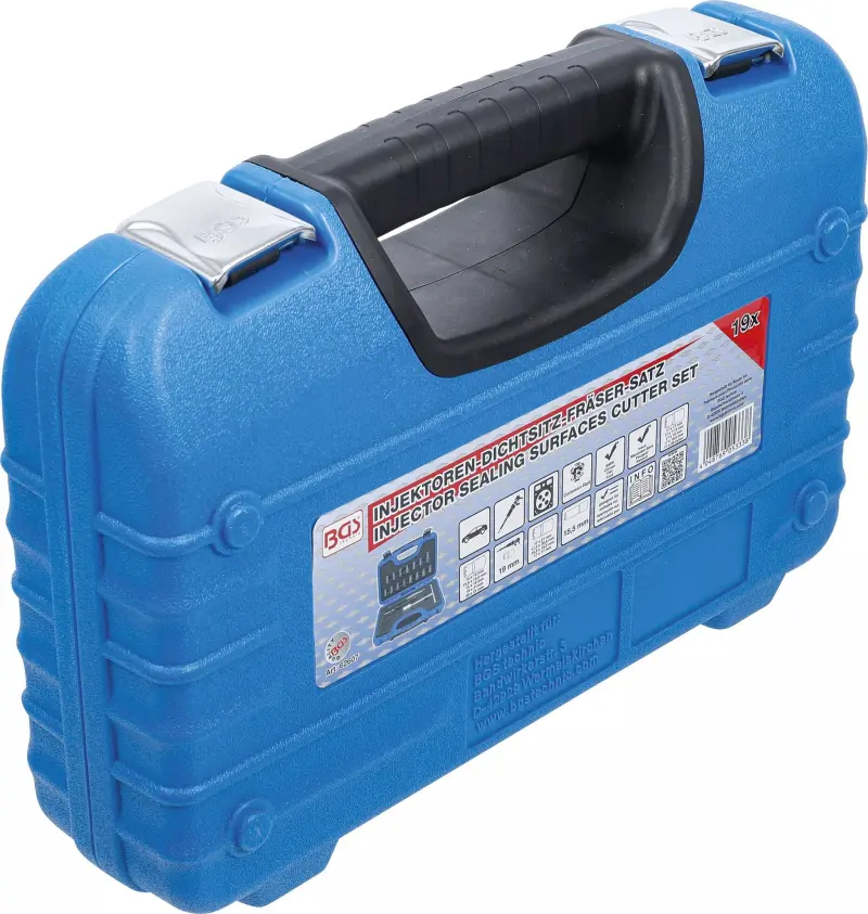 Frézy na sedla vstřikovačů BGS1062607 (Sada 19 dílů) (BGS1062607)