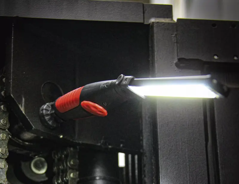 Akumulátorová polohovací lampa COB-LED 5 W BGS106783 (BGS106783)