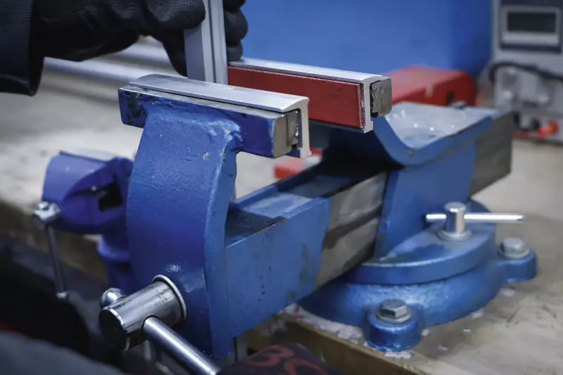 Sada ochranných čelistí na svěrák  hliník  šířka 1 (BGS106799)