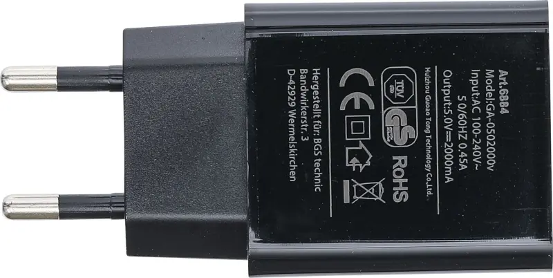Univerzální USB nabíječka | 2 A (BGS106884)