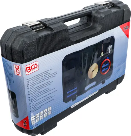 Nářadí na radiální těsnicí kroužky pro klikové hřídele BGS1062656, pro BMW (Sada 44 dílů) (BGS1062656)