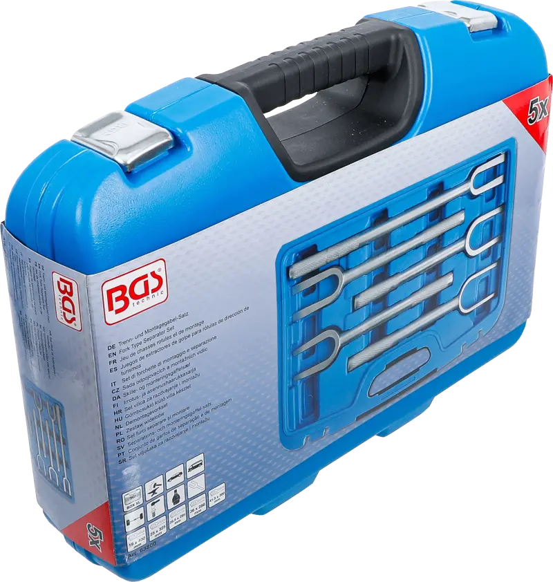Přípravek na dem. kul. čepů, os. a nákl. automobilů BGS1063800 Sada 5 dílů (BGS1063800)