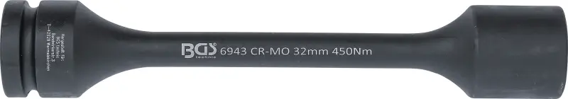 Torzní silová nástrčná hlavice, šestihranná  25 mm (1")  32 mm  450 Nm