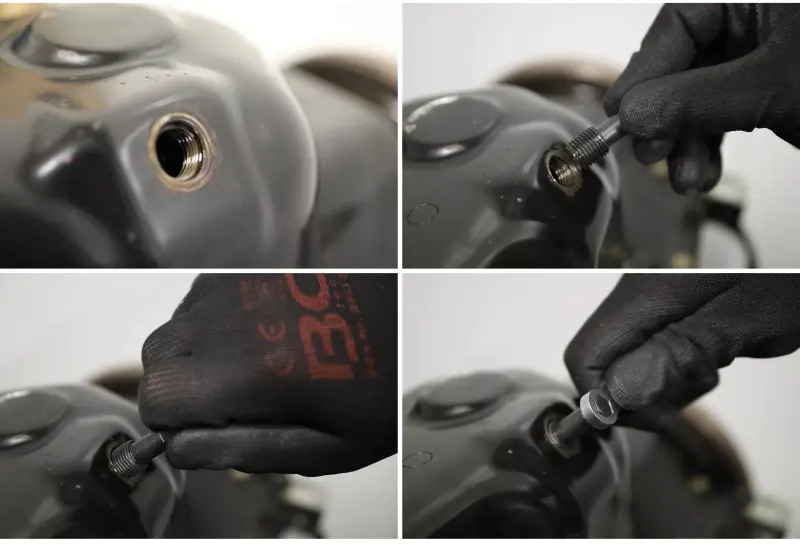 Frézy na sedla vypouštěcích šroubů oleje BGS106674 (Sada 8 dílů) (BGS106674)