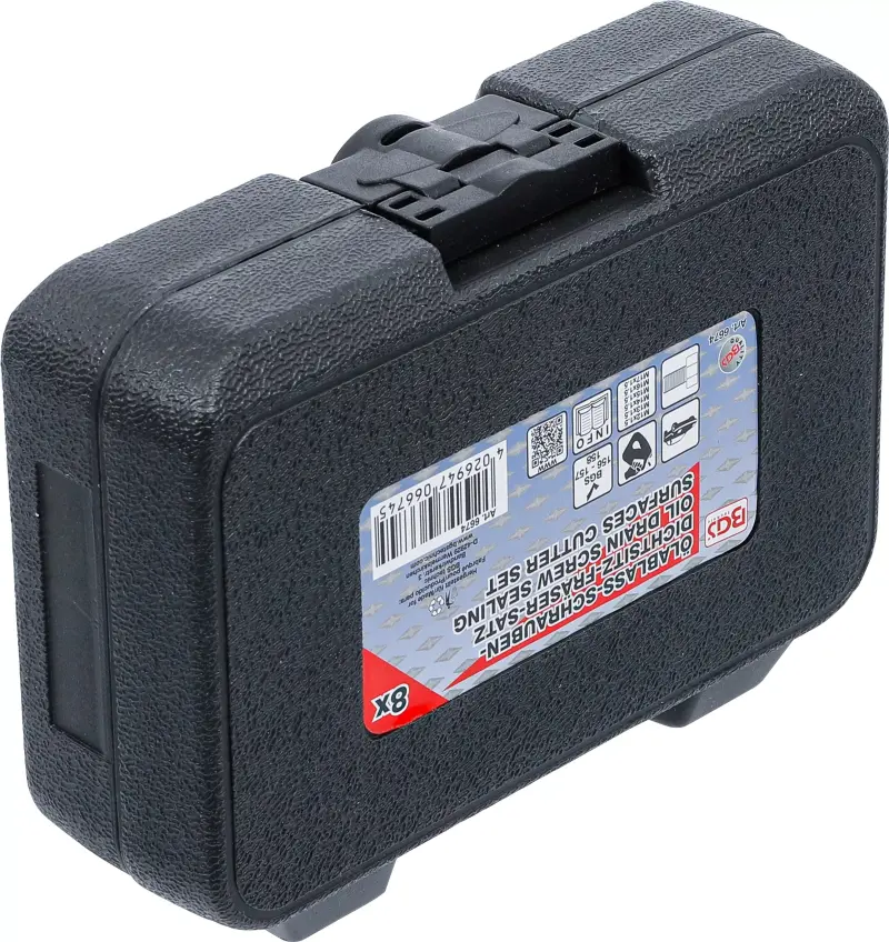 Frézy na sedla vypouštěcích šroubů oleje BGS106674 (Sada 8 dílů) (BGS106674)