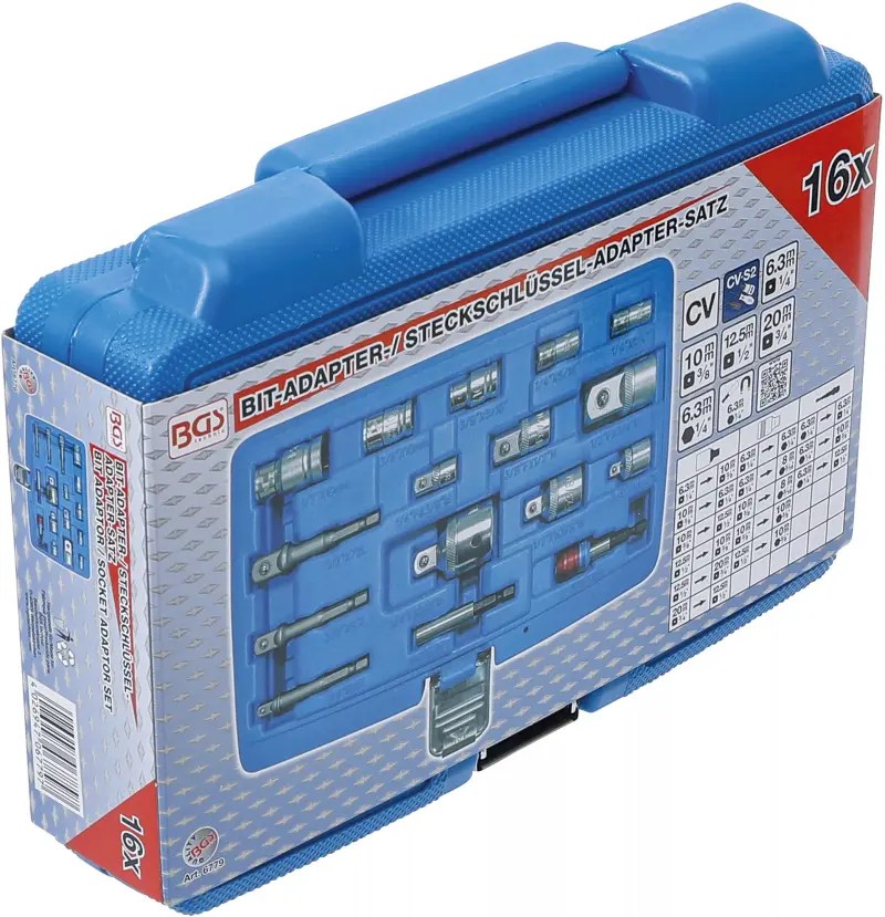 Bitové adaptéry BGS106779 (Sada 16 dílů) (BGS106779)