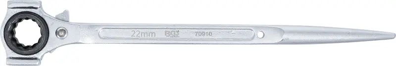 Lešenářská ráčna  3 v 1  19 x 22 mm