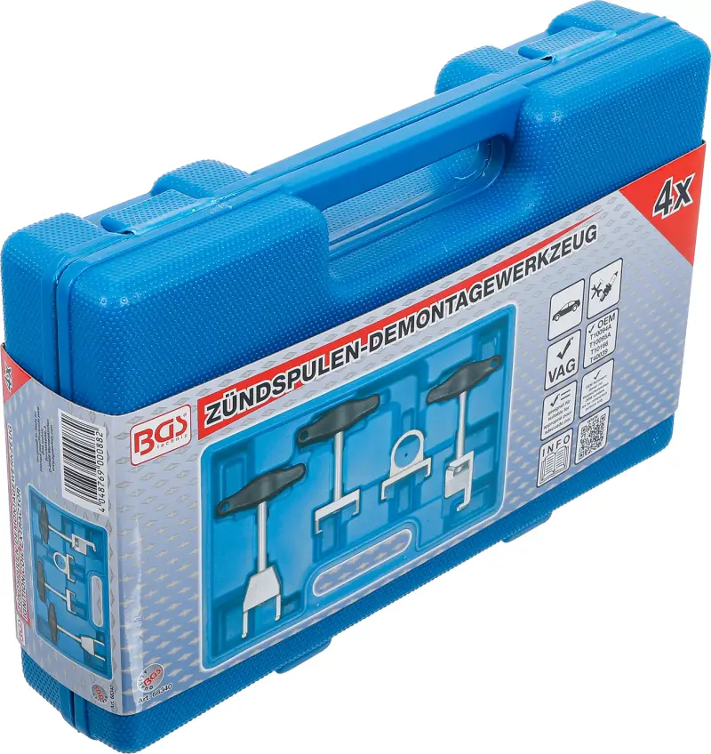Montážní nástroje na zapalovací cívky BGS1068340 pro VAG (Sada 4 díly) (BGS1068340)
