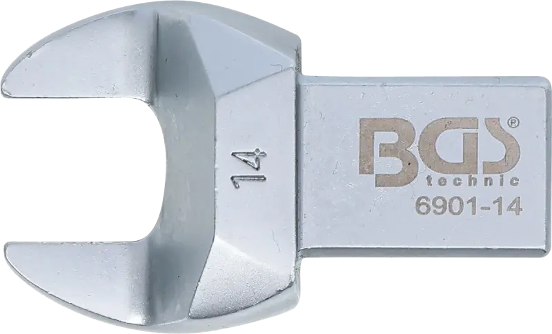 Nástavec mom. klíče - otevřený klíč 14 mm BGS106901-14 (upnutí 14 x 18 mm) (BGS106901-14)