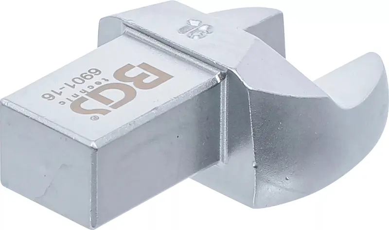 Nástavec mom. klíče - otevřený klíč 16 mm BGS106901-16 (upnutí 14 x 18 mm) (BGS106901-16)