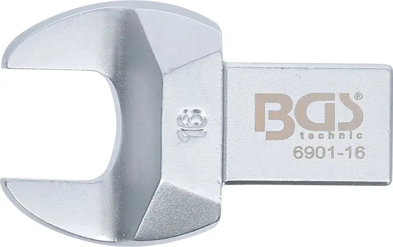 Nástavec mom. klíče - otevřený klíč 16 mm BGS106901-16 (upnutí 14 x 18 mm) (BGS106901-16)
