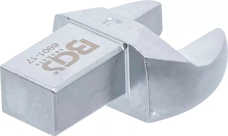 Nástavec mom. klíče - otevřený klíč 17 mm BGS106901-17 (upnutí 14 x 18 mm) (BGS106901-17)