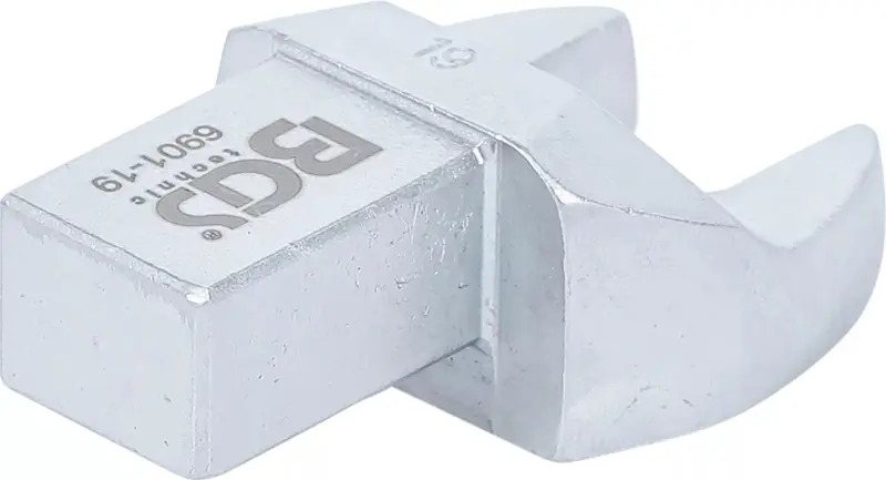 Nástavec mom. klíče - otevřený klíč 19 mm BGS106901-19 (upnutí 14 x 18 mm) (BGS106901-19)